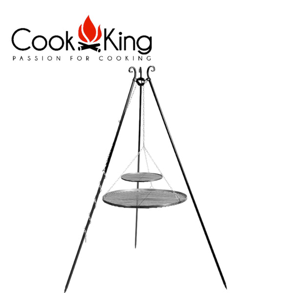 Cook King 40 és 80 cm-es Grillrács Állvánnyal (180cm)