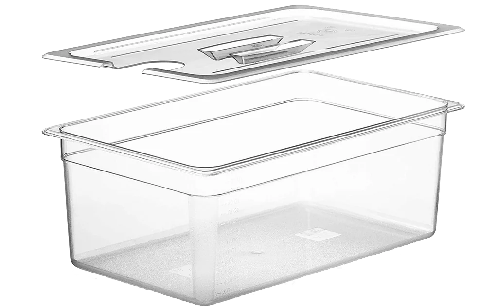 22 literes sus vide medence fedővel