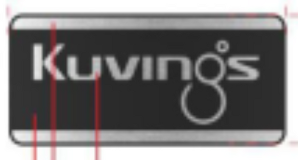 AUTO10S/REVO830 [BODY LOGO PLATE-Kuvings SUB ASS'Y] SKU: 4400-51212A