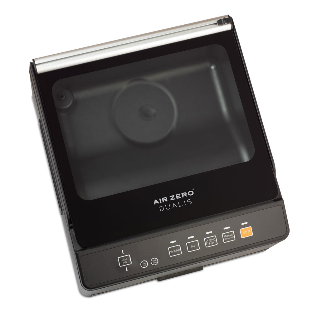 Air Zero Dualis vákuumozógép – kamrás és külsős egyben, profi minőség otthonra, felülnézet