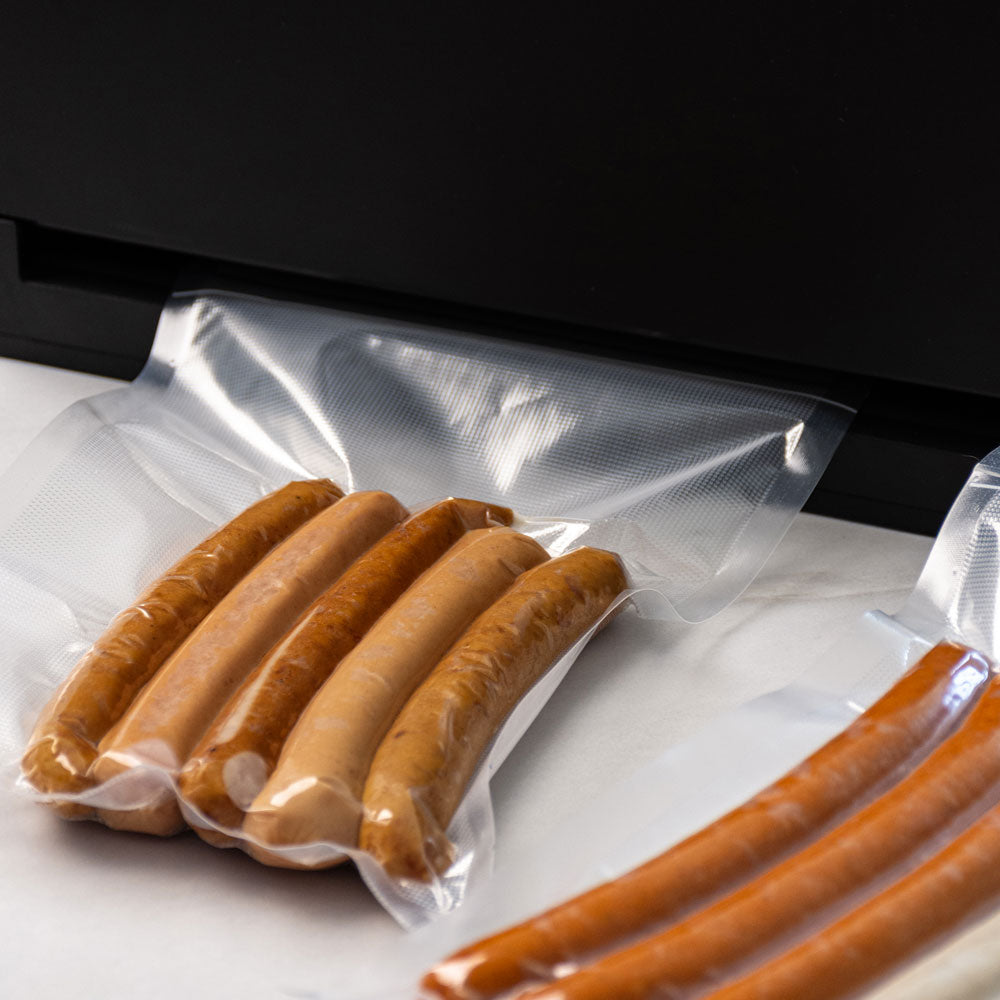 Air Zero Dualis vákuumozógép – kamrás és külsős egyben, profi minőség otthonra, klsős módban kolbász vákuumozás