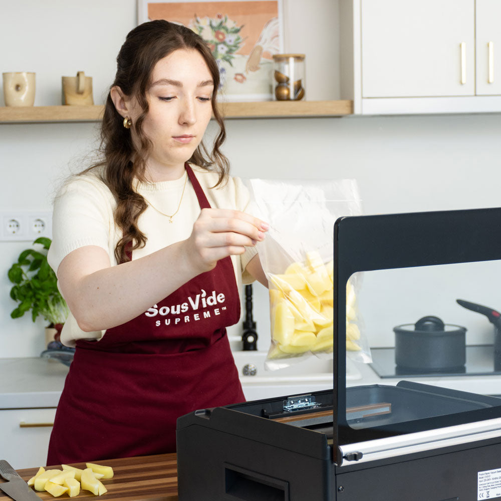 Air Zero Dualis vákuumozógép – kamrás és külsős egyben, profi minőség otthonra, krumplival