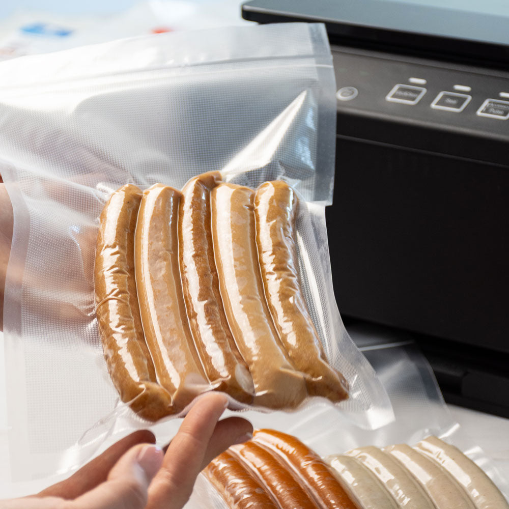 Air Zero Dualis vákuumozógép – kamrás és külsős egyben, profi minőség otthonra, kiész csomag kolbász