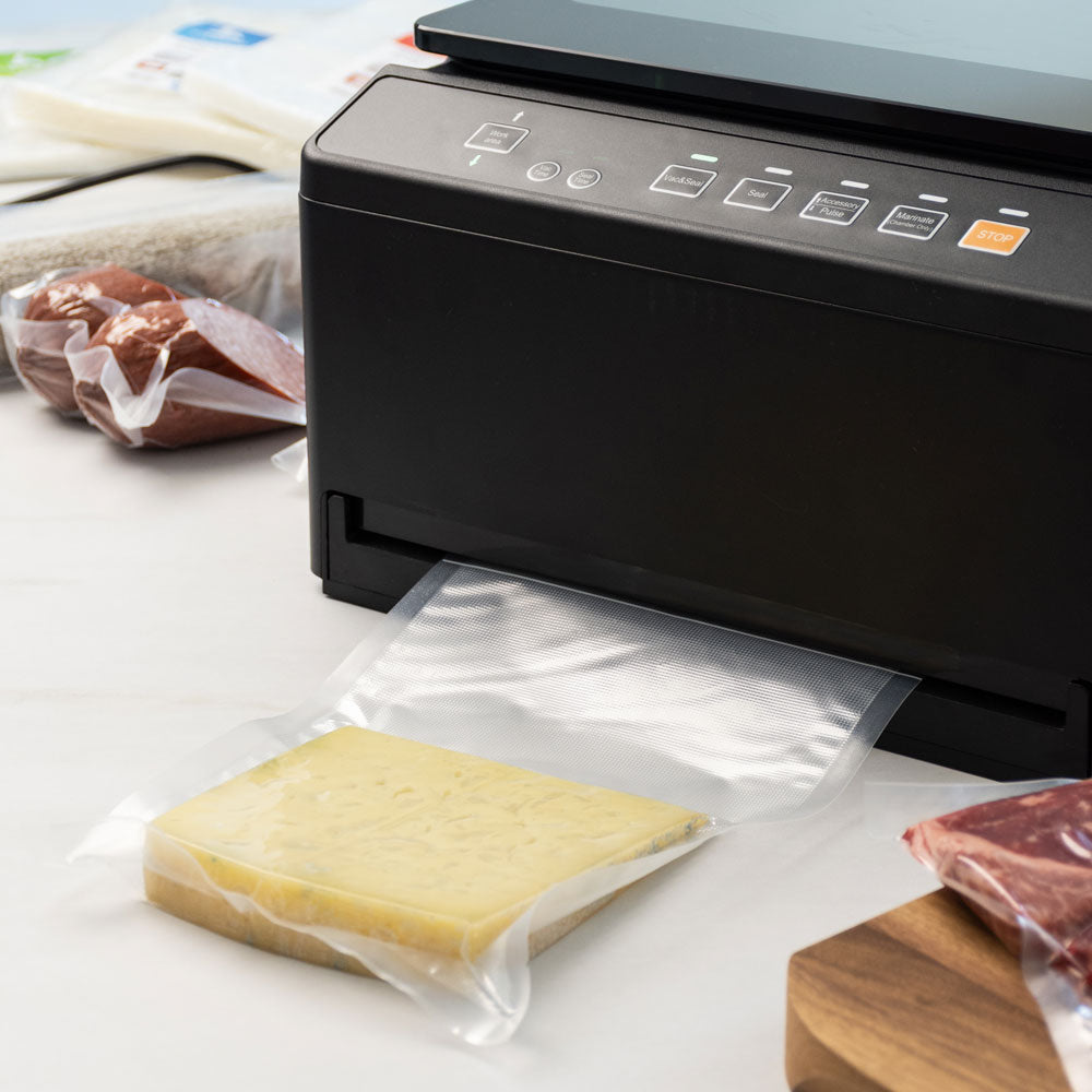 Air Zero Dualis vákuumozógép – kamrás és külsős egyben, profi minőség otthonra, sajt kívül