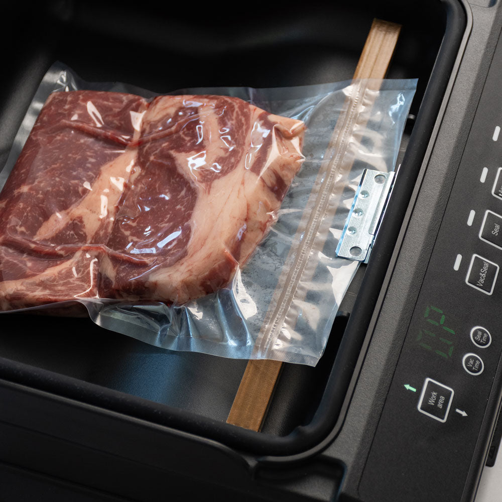 Air Zero Dualis vákuumozógép – kamrás és külsős egyben, profi minőség otthonra, steak kész