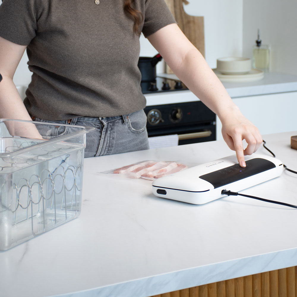 Air Zero Nova kompakt háztartási vákuumozógép indítása