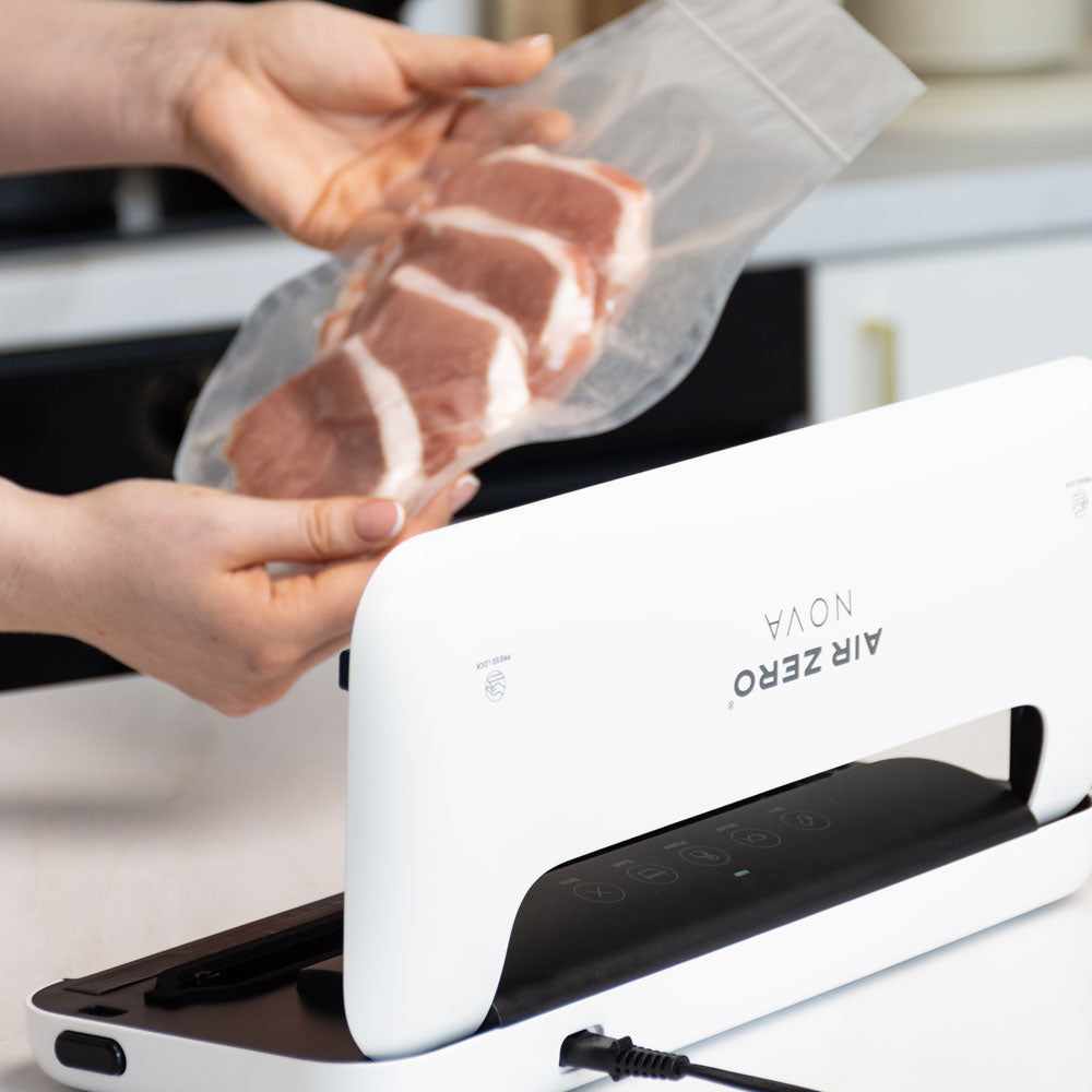 Air Zero Nova kompakt háztartási vákuumozógép hússal