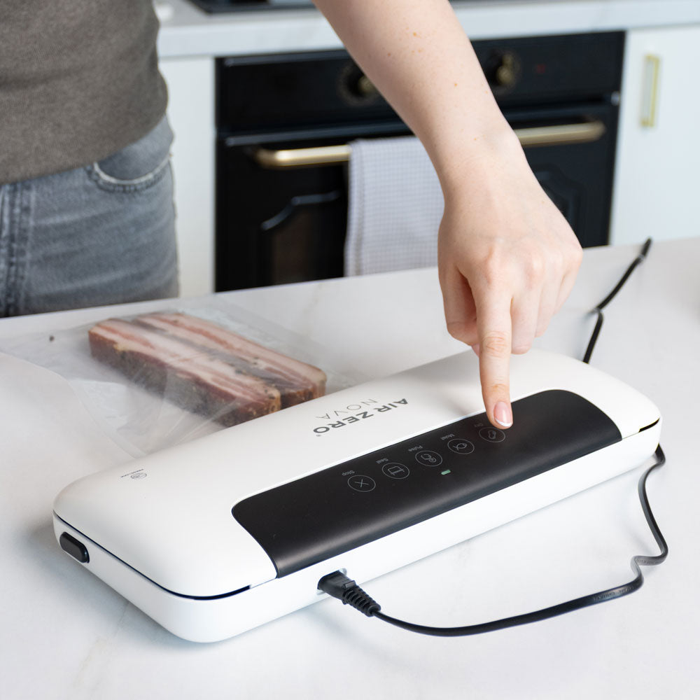 Air Zero Nova kompakt háztartási vákuumozógép szalonna csomagolása