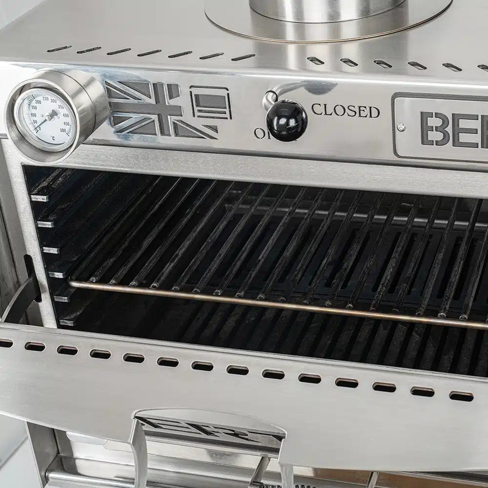 Bertha X Faszenes Grill Kemence - Inox