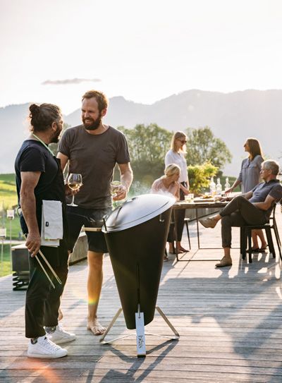 Höfats CONE Álló Tűzkosár és Grill 105cm