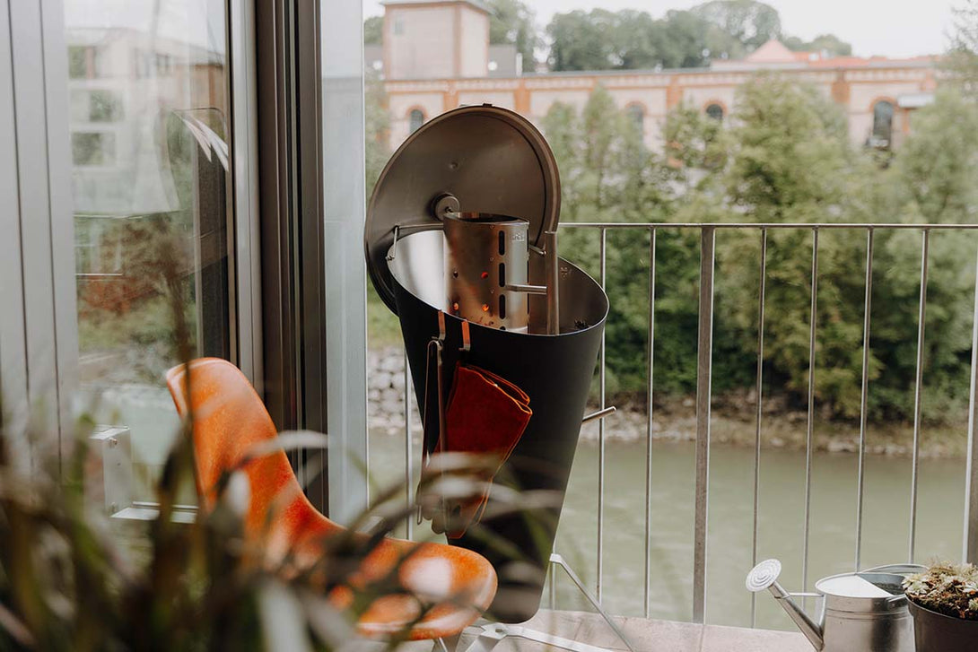 Höfats CONE Álló Tűzkosár és Grill 105cm