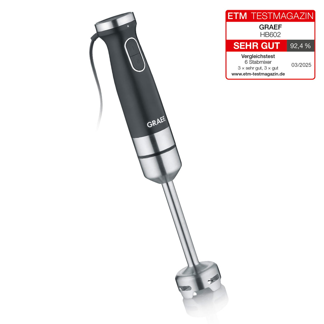 Graef botmixer HB602, fekete Sehr Gut