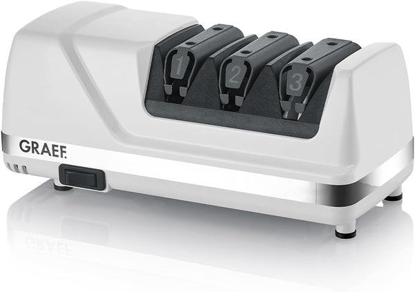 Graef CC150 elektromos késélező élszög választással japán és európai késekhez egyaránt