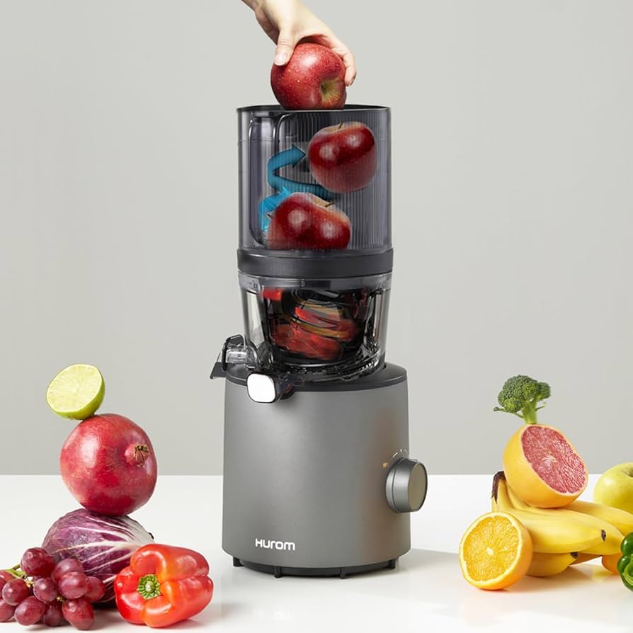 Hurom H201 Slow Juicer Lassúprés - Titánszürke