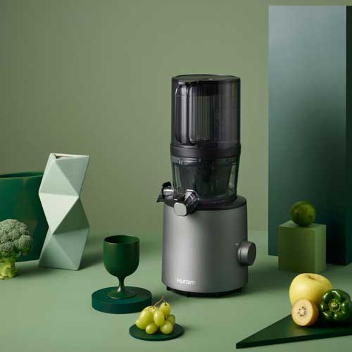 Hurom H201 Slow Juicer Lassúprés - Titánszürke