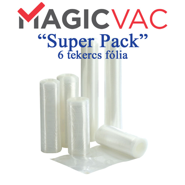 Magic Vac® Super Pack vákuumfólia csomag (6 tekercs)