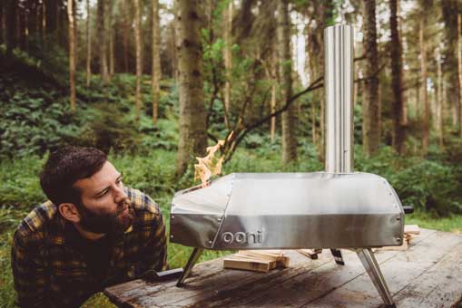 Ooni Karu 12 vegyes tüzelésű pizzakemence + gázégő