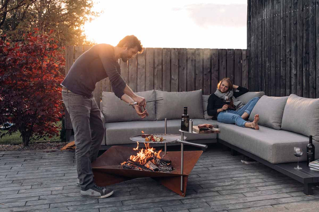 Höfats TRIPLE 120 Grill és Tűztál Alapcsomag