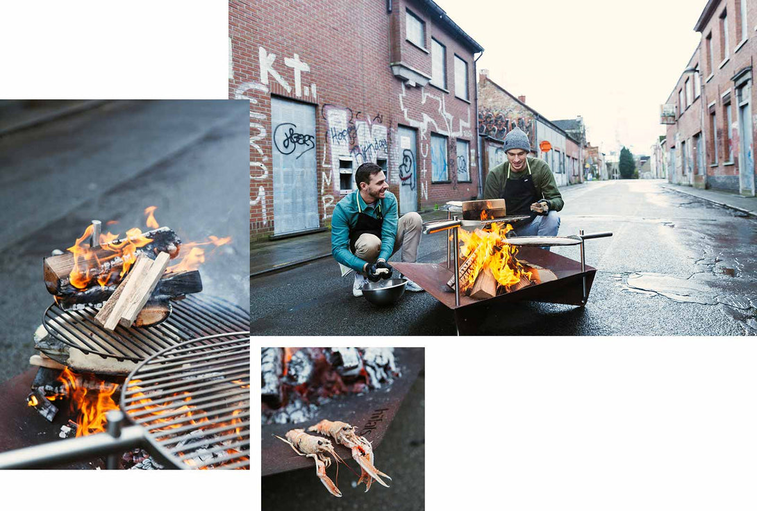 Höfats TRIPLE 90 Grill és Tűztál Alapcsomag