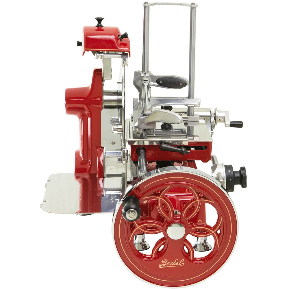 Berkel Flywheel B2 RED szeletelőgép - Beépített pengeélező.