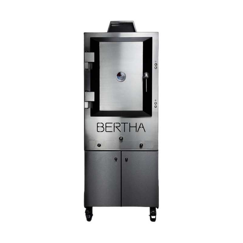 Bertha The Original Faszenes Grill Kemence - Inox