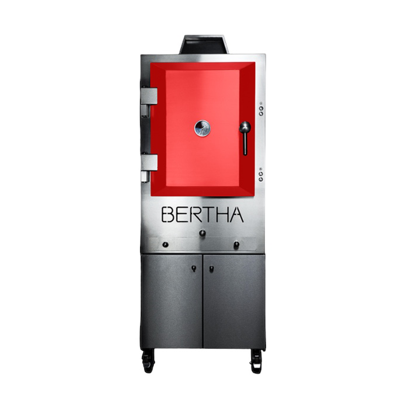 Bertha The Original Faszenes Grill Kemence - Piros