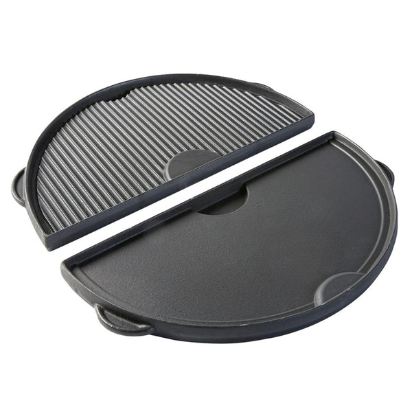 Big Green Egg – Félhold öntöttvas plancha