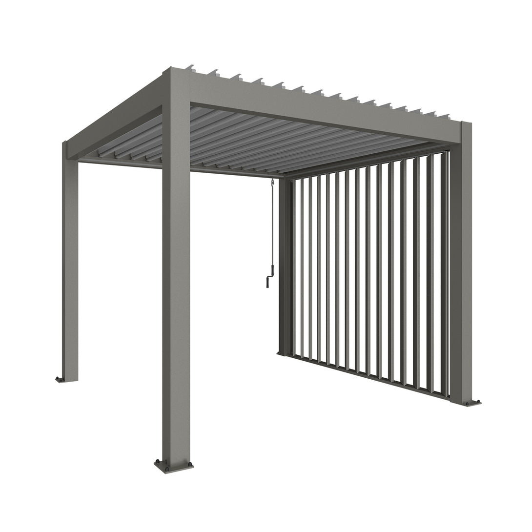 Lamellás oldalfal - Pergola