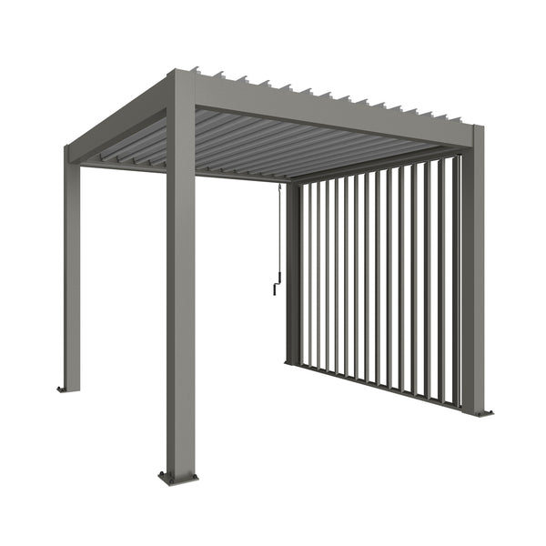 Lamellás oldalfal - Pergola
