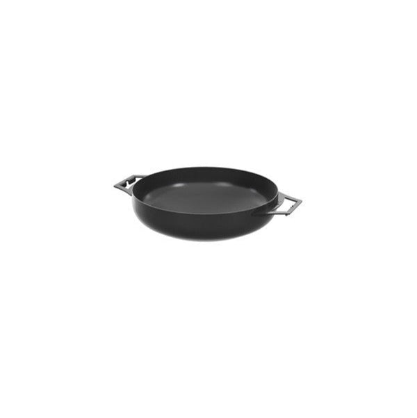 Cook King 40 cm természetes acél wok két fogantyúval – tűzrakó tálhoz és grillhez