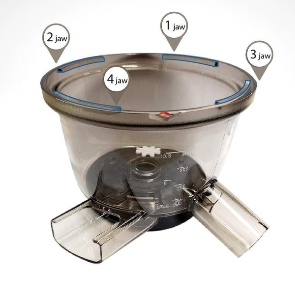 Kuvings EVO820/MOTIV1 C82 Drum Base 4 jaws SKU: 40014