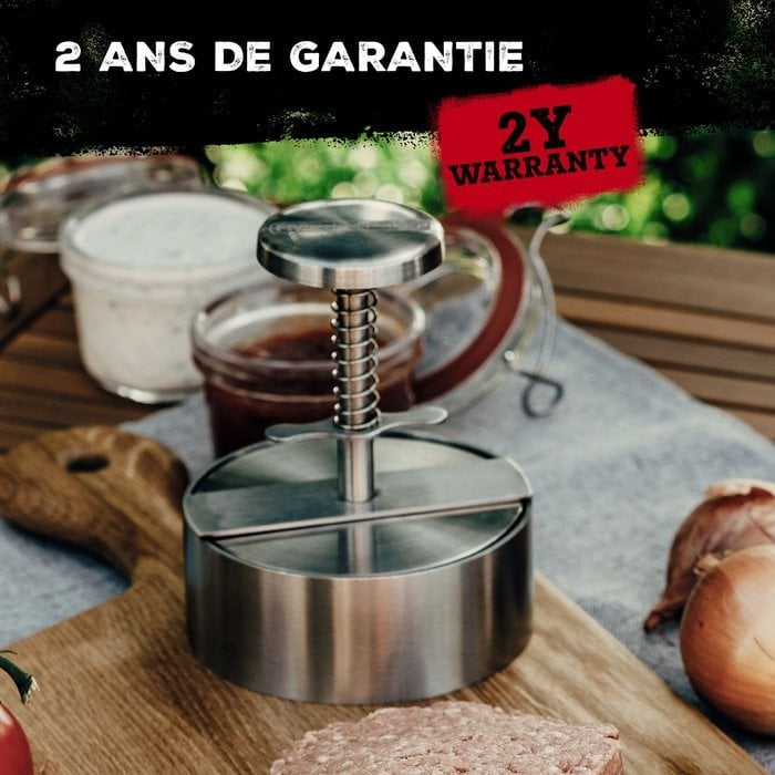 FM Professional hamburgerprés – 2 év garancia kiemeléssel