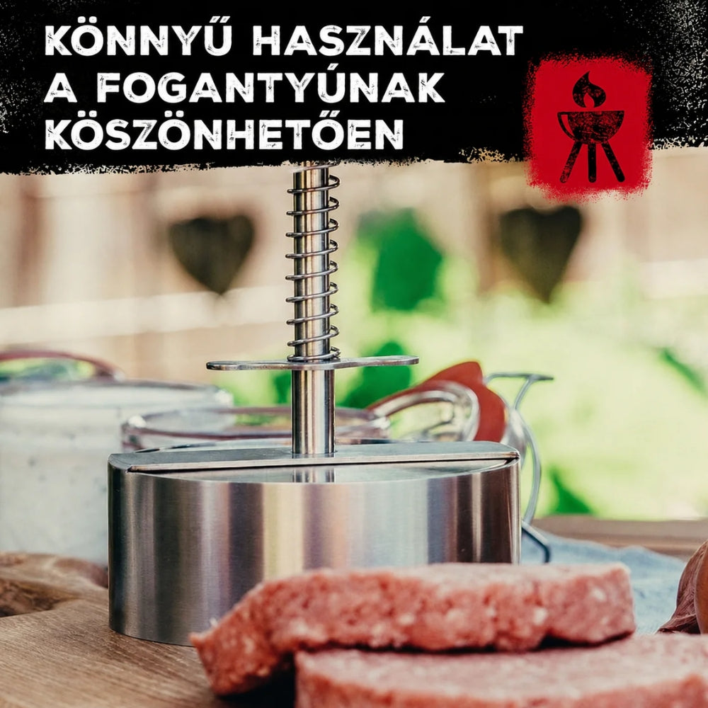 FM Professional hamburgerprés fogantyú életkép