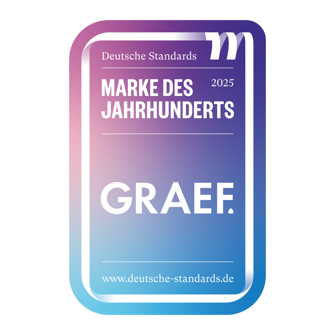 GRAEF – a század márkája 2025-ben (Marke des Jahrhunderts díj – Deutsche Standards)