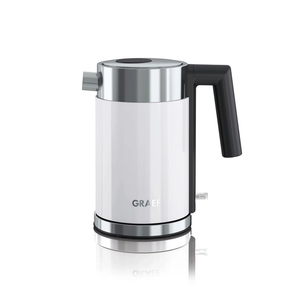 Graef WK401 fehér vízforraló, 1,0 liter – kompakt kivitel