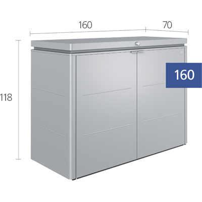 Biohort HIGHBOARD 160 Kerti Tároló Szekrény