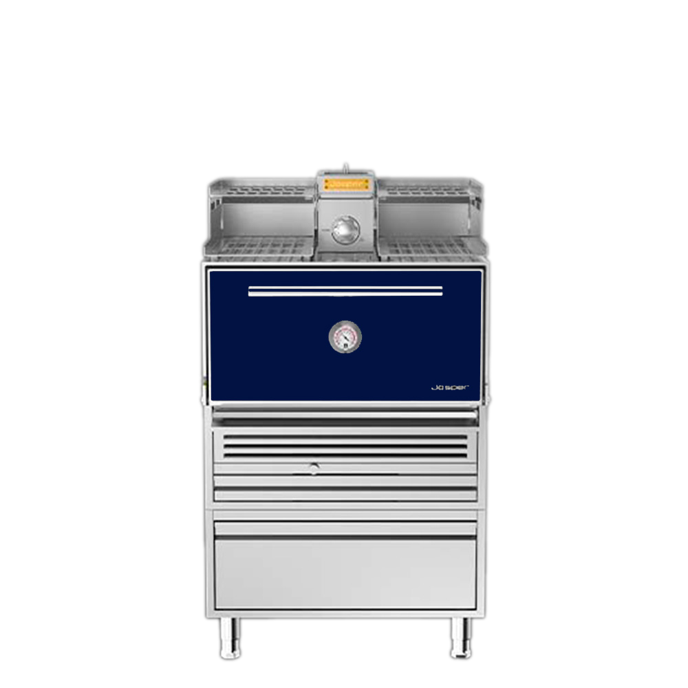 Josper HJX Pro L175-WTD Large faszenes grill Kemence, sötétkék színben