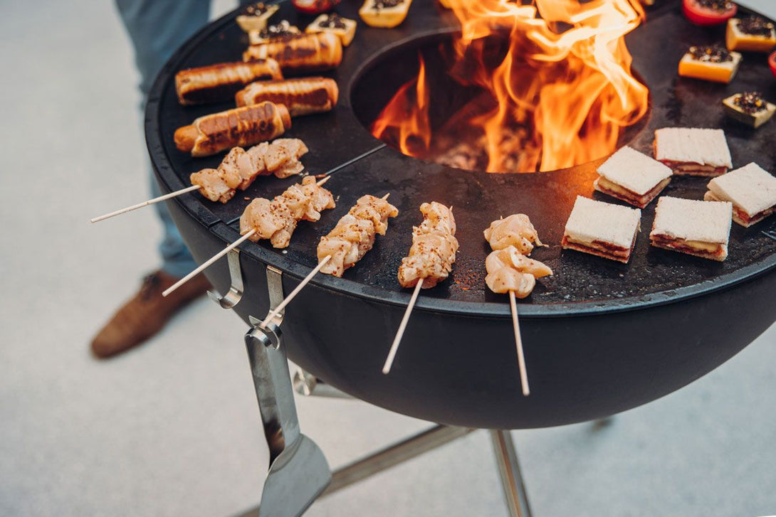 Höfats Plancha BBQ Tűzrakó Tál Szett High 70cm