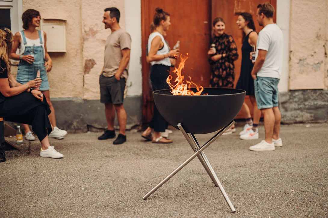 Höfats Plancha BBQ Tűzrakó Tál Szett High 70cm