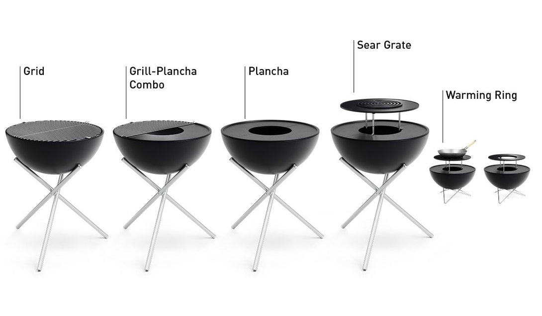 Höfats Plancha BBQ Tűzrakó Tál Szett High 57cm