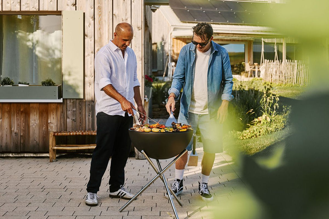 Höfats Plancha BBQ Tűzrakó Tál Szett High 57cm