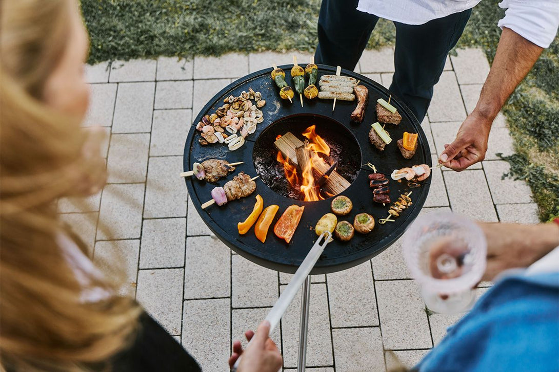 Höfats Plancha BBQ Tűzrakó Tál Szett High 57cm