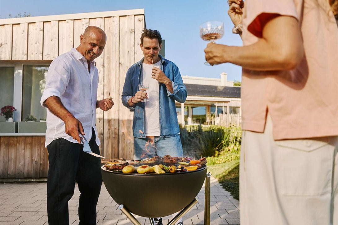 Höfats Plancha BBQ Tűzrakó Tál Szett High 57cm