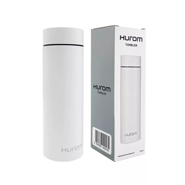 Hurom 330ml-es ultrakönnyű duplafalú rozsdamentes acél termosz (fehér)