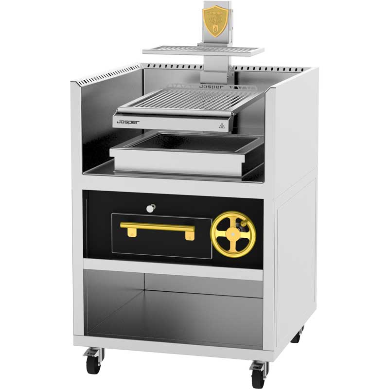 Josper PVJ-50-1-1-MB Basque Grill Állványos 50cm