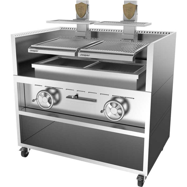 Josper PVJ-50-2-1-MB Basque Faszenes Dupla Grill 50cm