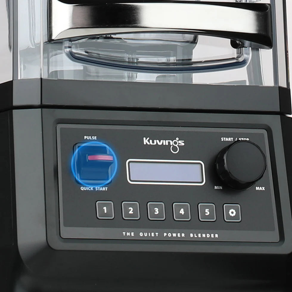 Kuvings CB850 vezerlopanel kozelrol, pulse es quick start gombokkal es fokozatszabalyozoval