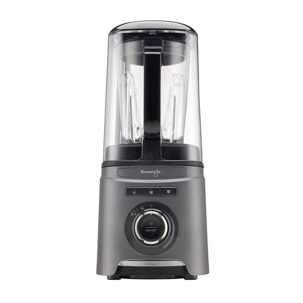 Kuvings SV-400M vakuum blender elölnézetben, programgombokkal és forgótárcsás vezérléssel.