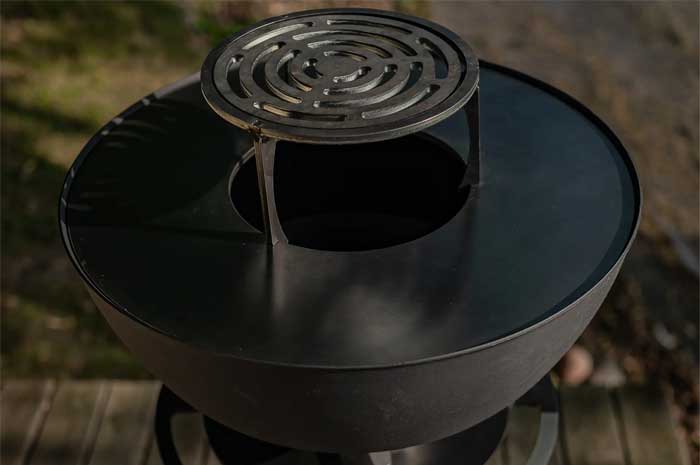 MASURIA Juno 600 Kültéri Grill - Fekete