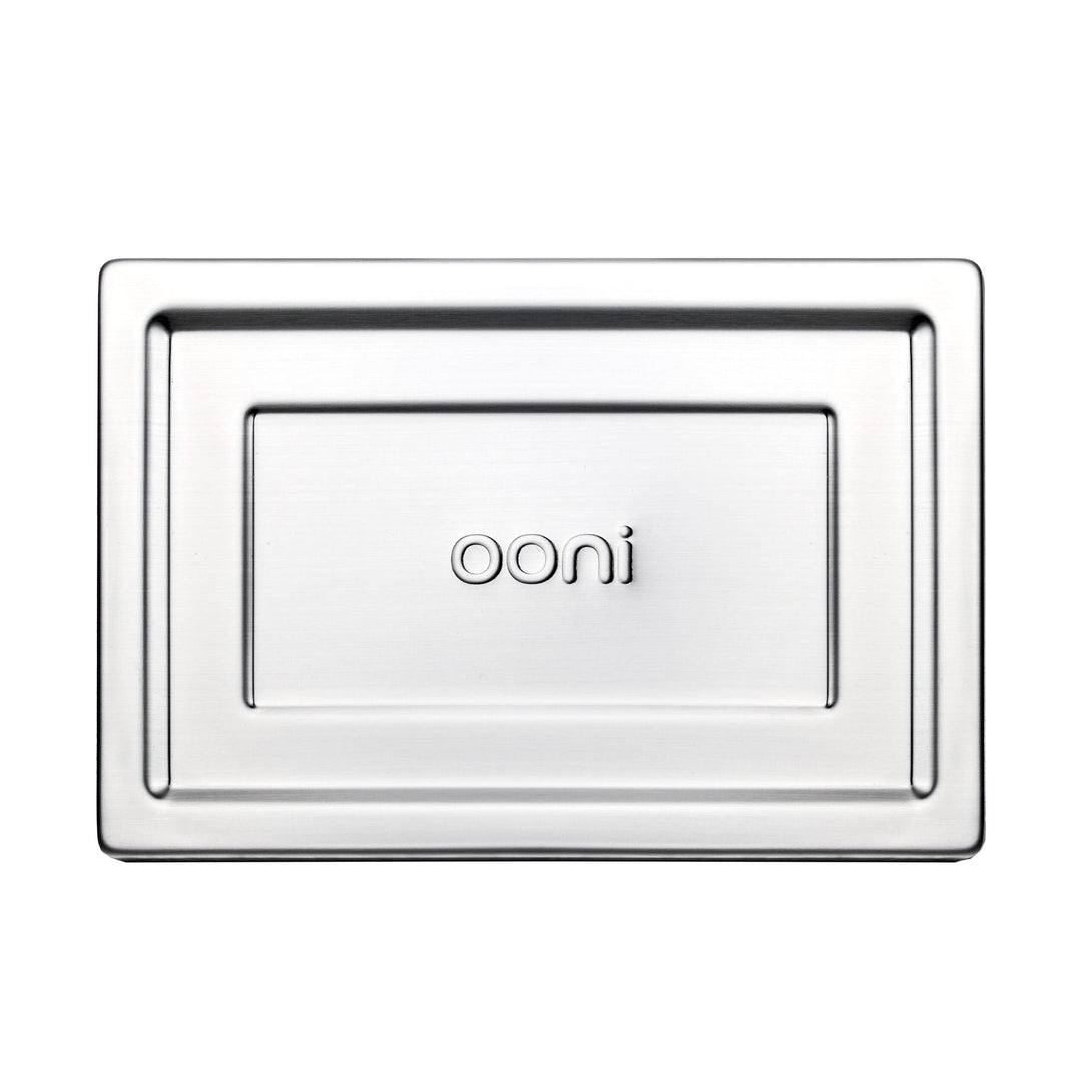 Ooni Detroit pizza serpenyő small méretben, felülről.